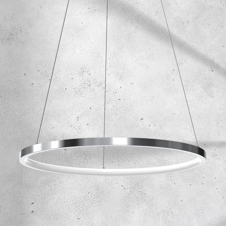 Milagro - Lampa wisząca ROTONDA CHROME 27W LED