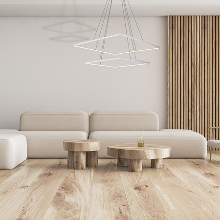 Milagro - LAMPA WISZĄCA NIX WHITE 50W LED