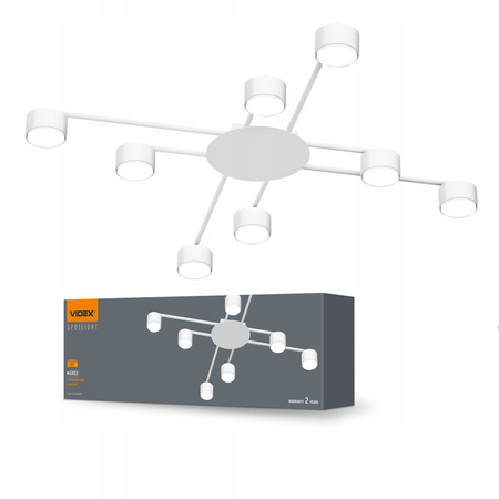Oprawa Oświetleniowa LED GX53 Oświetlenie Aluminium VL-SPF22B-W IP20 Biała