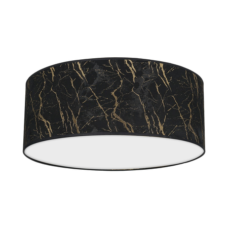 Milagro - Lampa sufitowa SENSO Black/Gold 2xE27 Ø40cm
