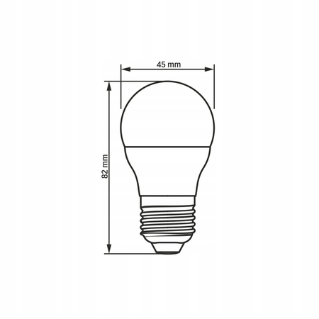 Żarówka LED 4W 380lm 4000K E27 neutralna