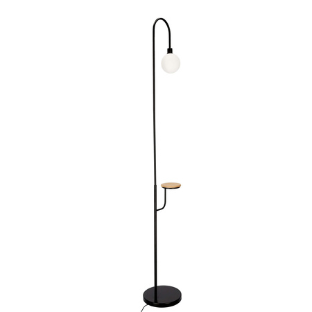 Candellux - Vanity Lampa Podłogowa Czarny 1X40W G9