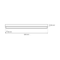 Milagro - Lampa sufitowa LUNGO 1xT8 9W LED