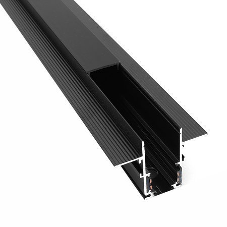 Szyna magnetyczna podtynkowa czarna LL-20D 200cm