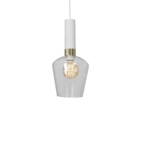 Milagro - Lampa wisząca ROMA WHITE 1xE27