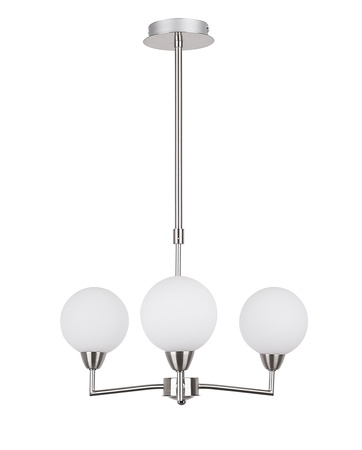 Candellux - Logos Lampa Wisząca Satynowy 3X25W G9 Klosz Biały