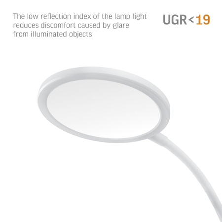 Lampka biurkowa LED 20W ściemnialna 4100K