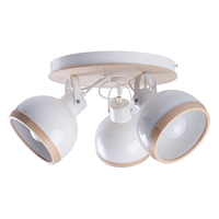 Milagro - Lampa sufitowa OVAL WHITE 3xE27