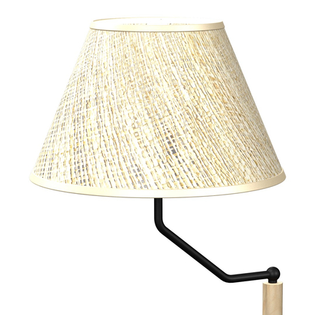 Milagro - Lampka stołowa ETNA Black 1xE27