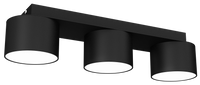 Lampa sufitowa DIXIE Black  3xGX53
