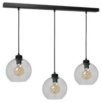 Milagro - Lampa wisząca SOFIA CLEAR 3xE27
