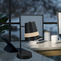 Milagro - Lampa stołowa VENEZIA BLACK 1xE27