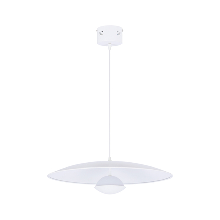 LAMPA WISZĄCA LUND 1 BIAŁY 115x48x48