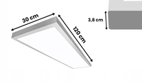 Panel 120x30 natynkowy biały 40W 130 lm/W PL-E03 4000K barwa neutralna