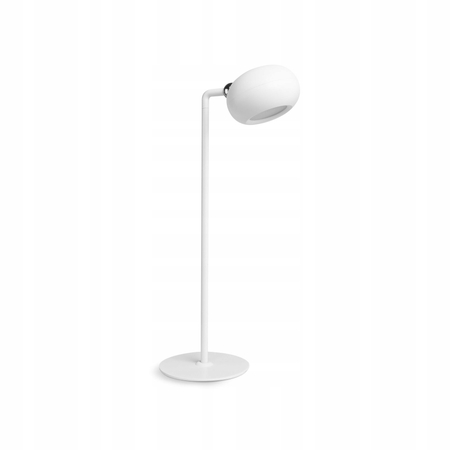 Lampka Biurkowa LED Ładowalna VIDEX 300 Lumenów Akumulator 1800mAh Biała VLE-TF18W
