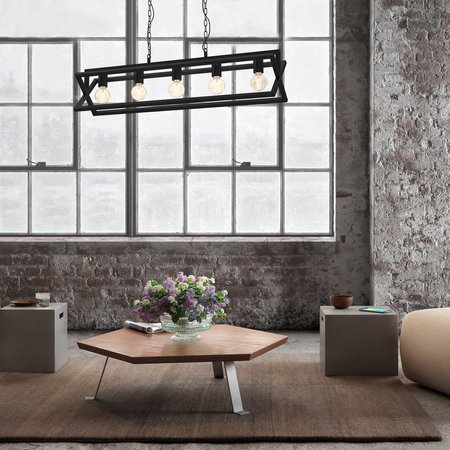 Milagro - Lampa wisząca ARNOLD 5xE27