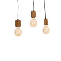 Milagro - Lampa Wisząca JACK 3xE27 Dąb