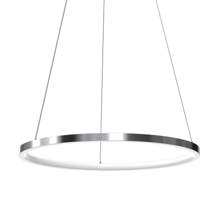 Milagro - Lampa wisząca ROTONDA CHROME 27W LED