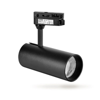 Reflektor szynowy LED punktowy czarny obrotowy 20W 4000K