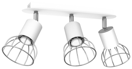 Milagro - Lampa Sufitowa DANTE SILVER 3x mini GU10