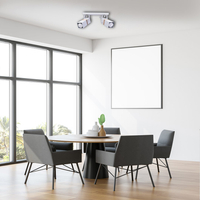 Milagro - Lampa sufitowa VIDAR WHITE 2xGU10