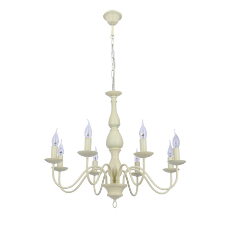 Candellux - Bellagio Lampa Wisząca 8X40W E14 Kremowy