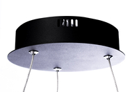 Milagro - LAMPA WISZĄCA ORION BLACK  22W LED