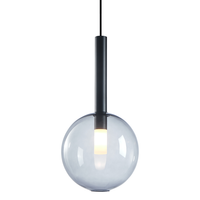 Milagro - Lampa wisząca NIKO BLACK 1xG9 fi 200