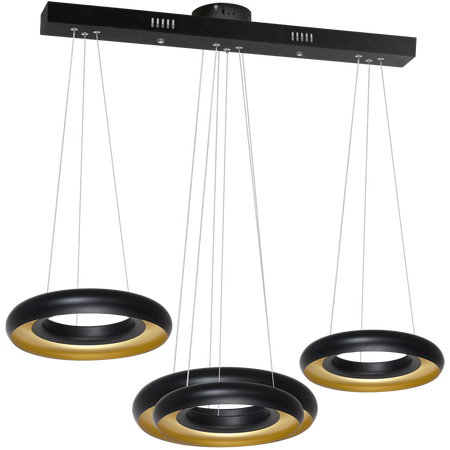 Milagro - LAMPA WISZĄCA RONDO NERO 36W LED