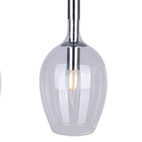 Milagro - Lampa wisząca TANGO CLEAR 3xE14