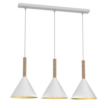 Milagro - Lampa wisząca PERU WHITE 3xE27