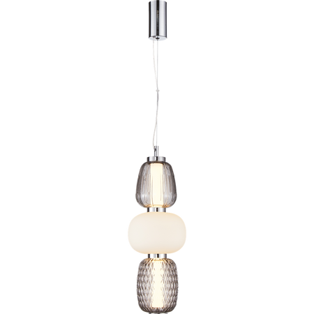 Milagro - Lampa wisząca CARO SMOKED 28W LED