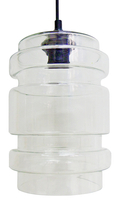 LAMPA WISZĄCA DECORADO 18 1X60W E27 KLOSZ BEZBARWNY