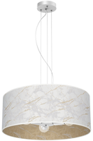 Milagro - Lampa wisząca SENSO White/Gold 3xE27
