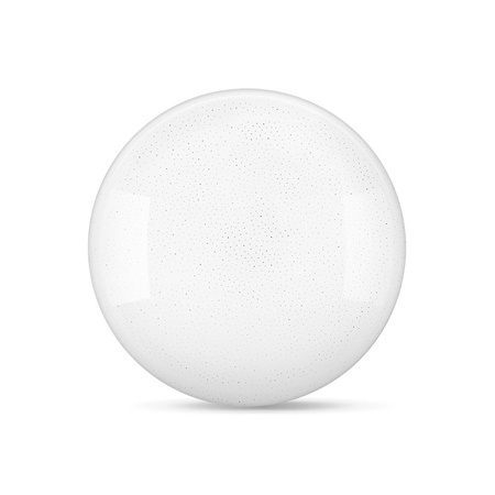 Plafon LED oprawa okrągła biała gwiazdki niebo 24W