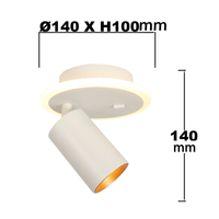 Spot Parma 1 biały 1xGU10 LED CCT