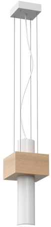 Milagro - Lampa wiszaca WEST WHITE 1xGU10