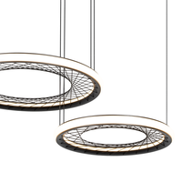 Milagro - Lampa wisząca NEST 77W LED 61+41cm