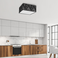 Milagro - Lampa Sufitowa SATINO SILVER 2xE27