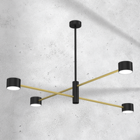 Milagro - Lampa sufitowa CROSS GOLD 4xGX53