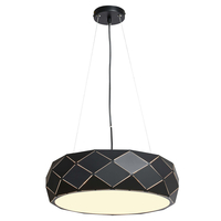 Lampa wisząca Reus czarna 3xE27
