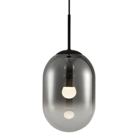 Milagro - Lampa wisząca ALIAS BLACK 1xE14 fi 240