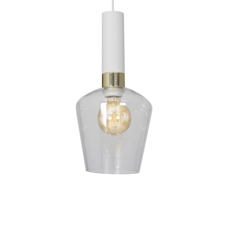 Milagro - Lampa wisząca ROMA WHITE 1xE27