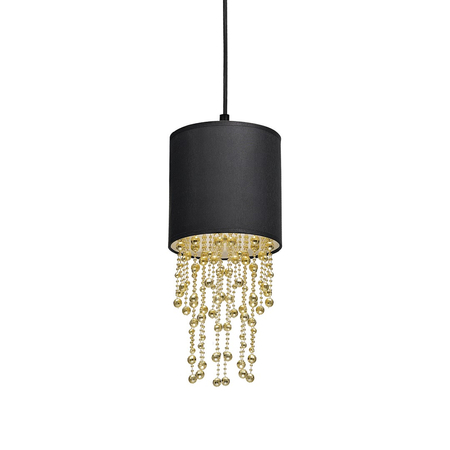 Milagro - Lampa wisząca ALMERIA BLACK/GOLD 1xE27