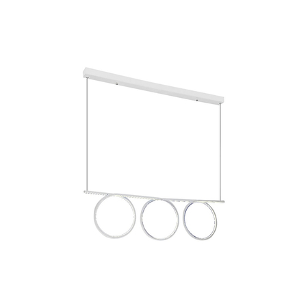 Milagro - LAMPA WISZĄCA LOOP WHITE 60W LED