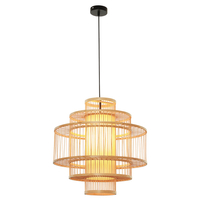 Lampa wisząca Stela rattanowa 1xE27