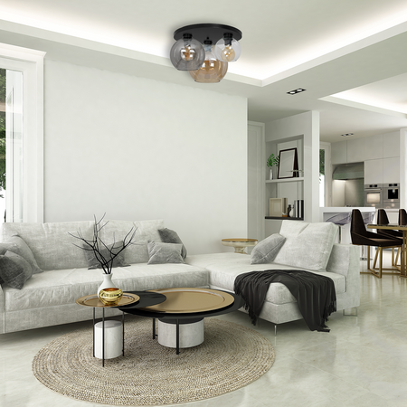 Milagro - Lampa sufitowa SOFIA MIX 3xE27