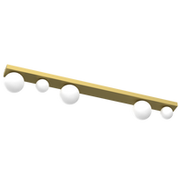 Milagro - Lampa sufitowa BIBIONE GOLD 5xG9