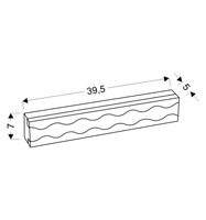 Candellux - Front Kinkiet 10W Led Biały Zmienna Barwa 3000/4000/6500K