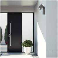 Kinkiet ogrodowy z czujnikiem ruchu QUAZAR 15 1xGU10 LX IP44 szary Kobi